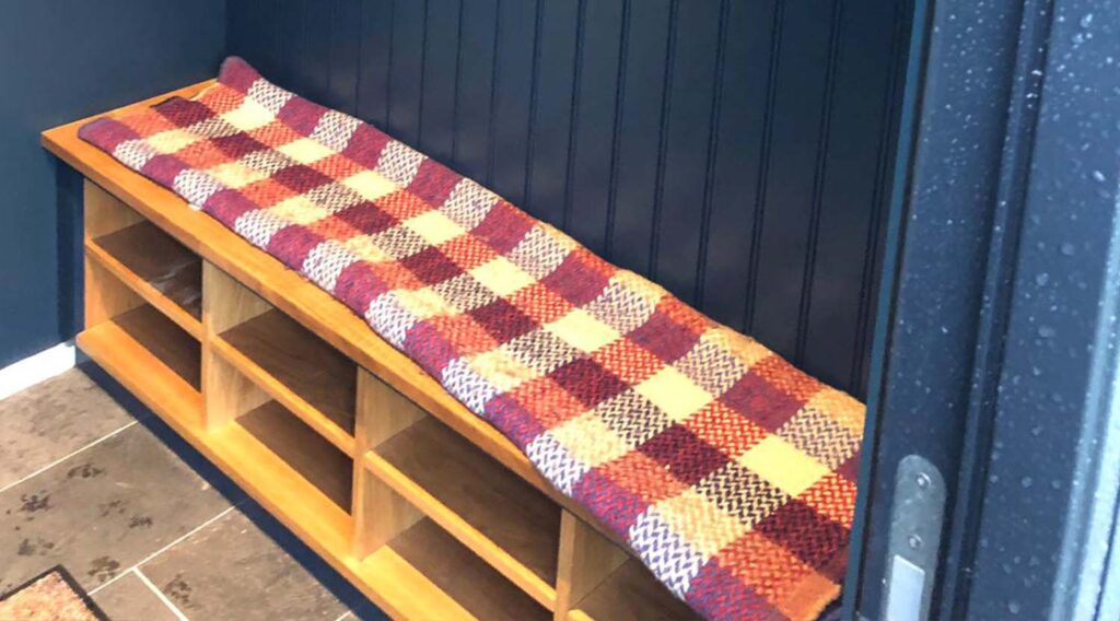 Clarsach Cottage boot room